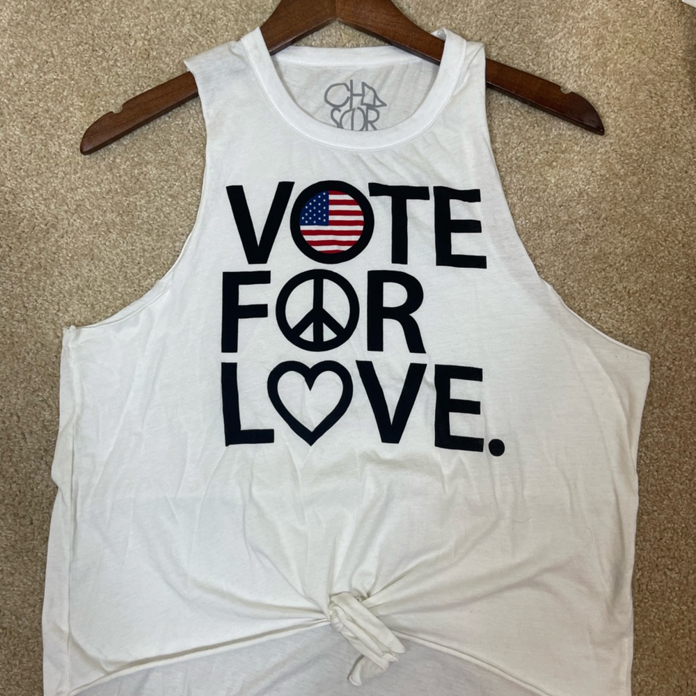 Chaser New without tags - white tank -size M women’s